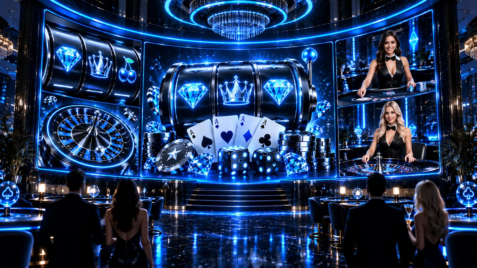 Casino oyun ekranı